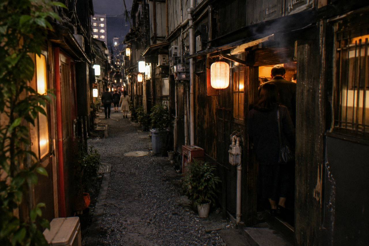 Shinjuku Izakaya and Golden Gai Bar Hopping Tour